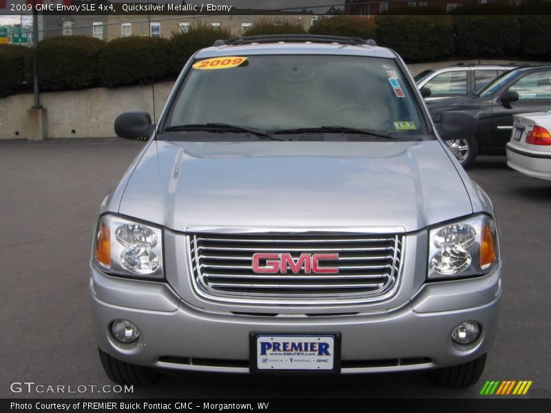 Quicksilver Metallic / Ebony 2009 GMC Envoy SLE 4x4