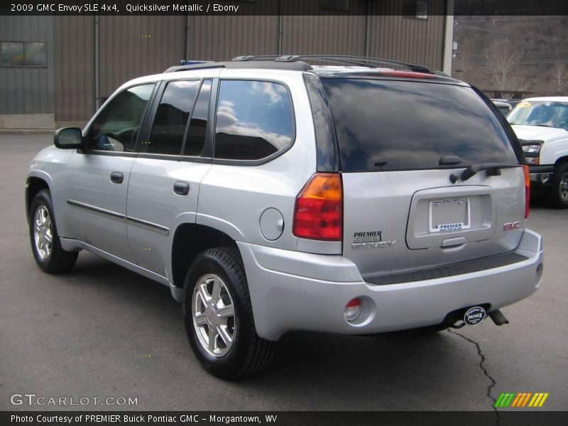 Quicksilver Metallic / Ebony 2009 GMC Envoy SLE 4x4