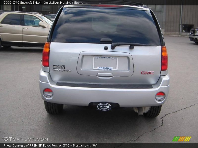 Quicksilver Metallic / Ebony 2009 GMC Envoy SLE 4x4