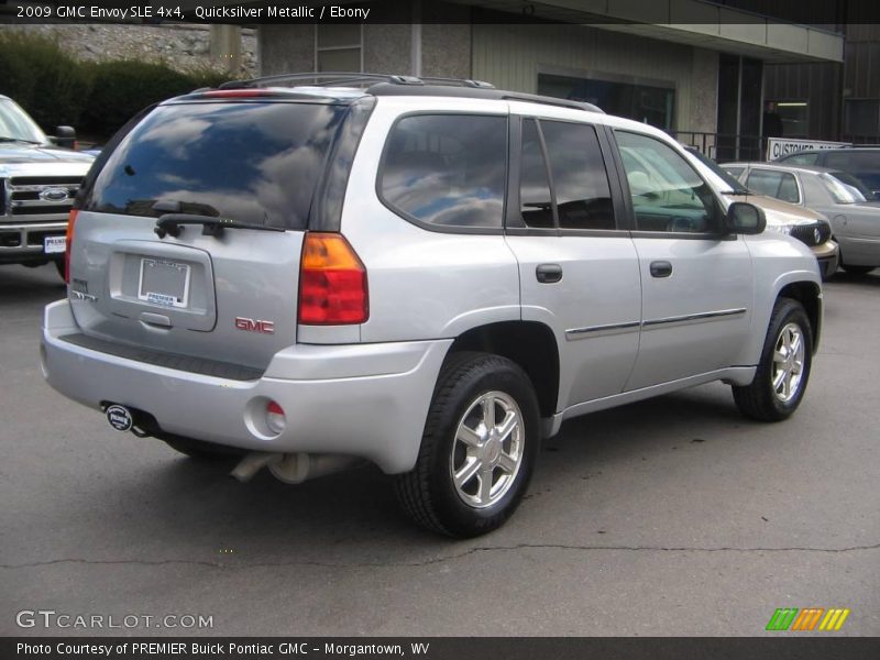 Quicksilver Metallic / Ebony 2009 GMC Envoy SLE 4x4