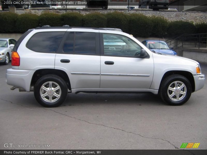 Quicksilver Metallic / Ebony 2009 GMC Envoy SLE 4x4