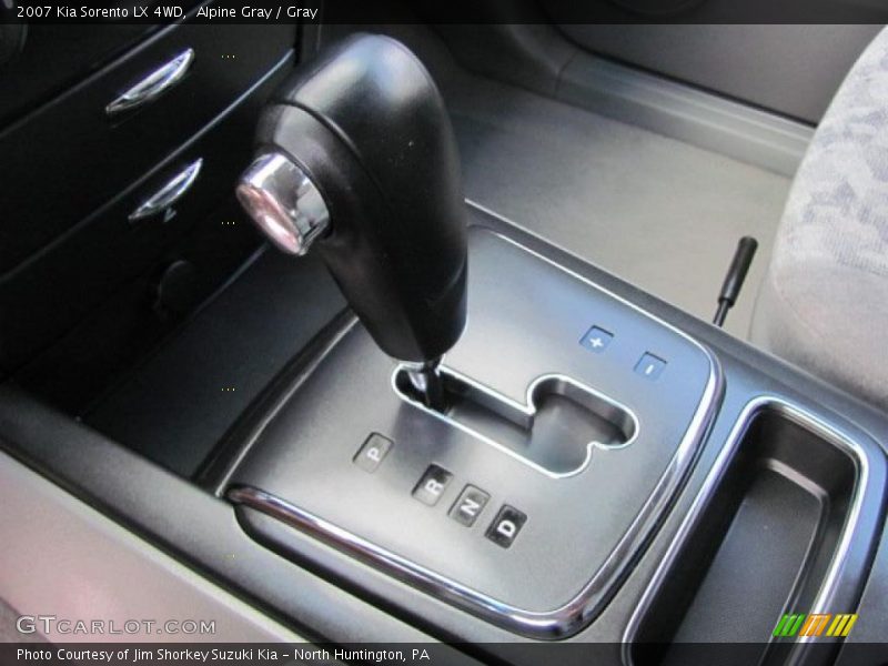 Alpine Gray / Gray 2007 Kia Sorento LX 4WD