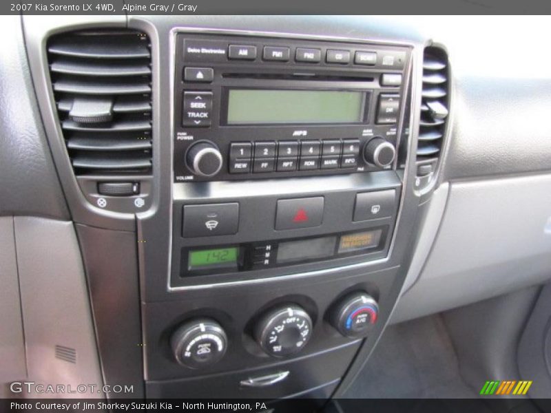 Alpine Gray / Gray 2007 Kia Sorento LX 4WD