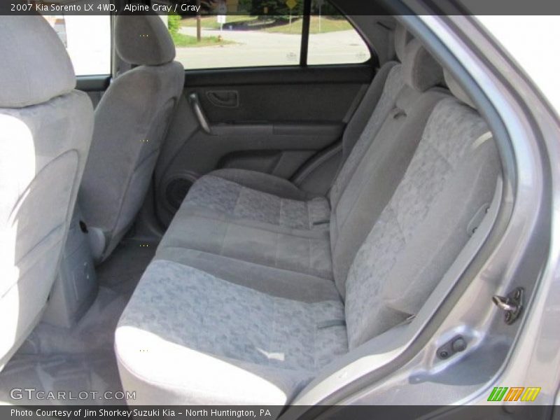 Alpine Gray / Gray 2007 Kia Sorento LX 4WD