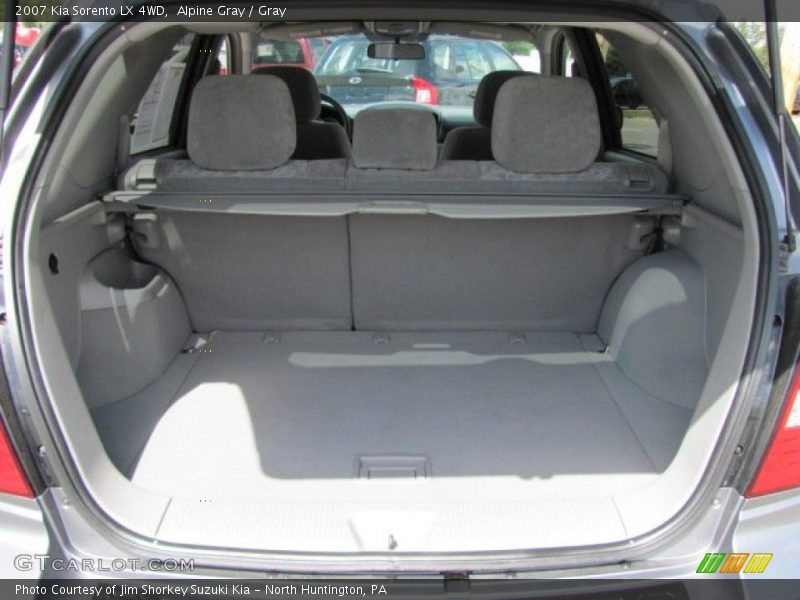 Alpine Gray / Gray 2007 Kia Sorento LX 4WD