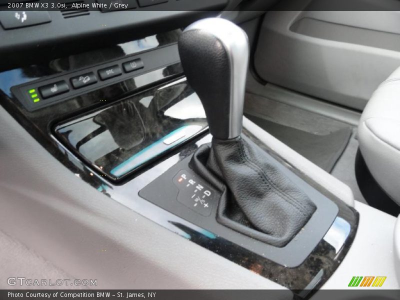 Alpine White / Grey 2007 BMW X3 3.0si