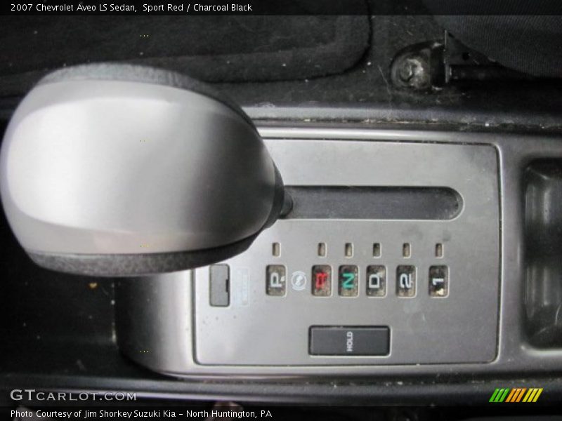 Sport Red / Charcoal Black 2007 Chevrolet Aveo LS Sedan