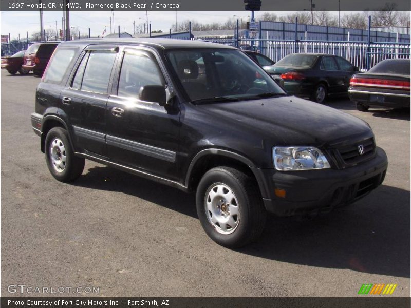 Flamenco Black Pearl / Charcoal 1997 Honda CR-V 4WD
