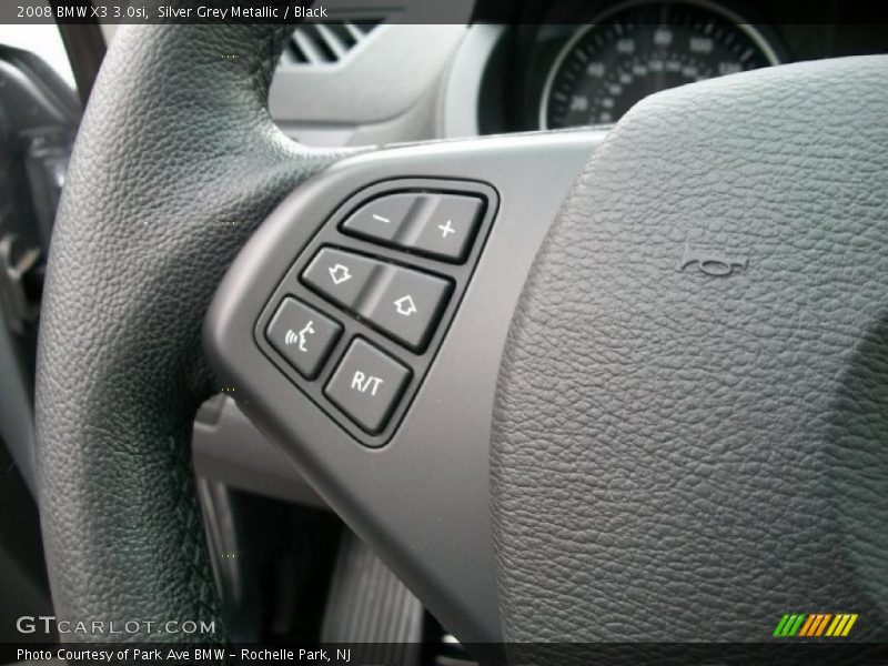 Silver Grey Metallic / Black 2008 BMW X3 3.0si