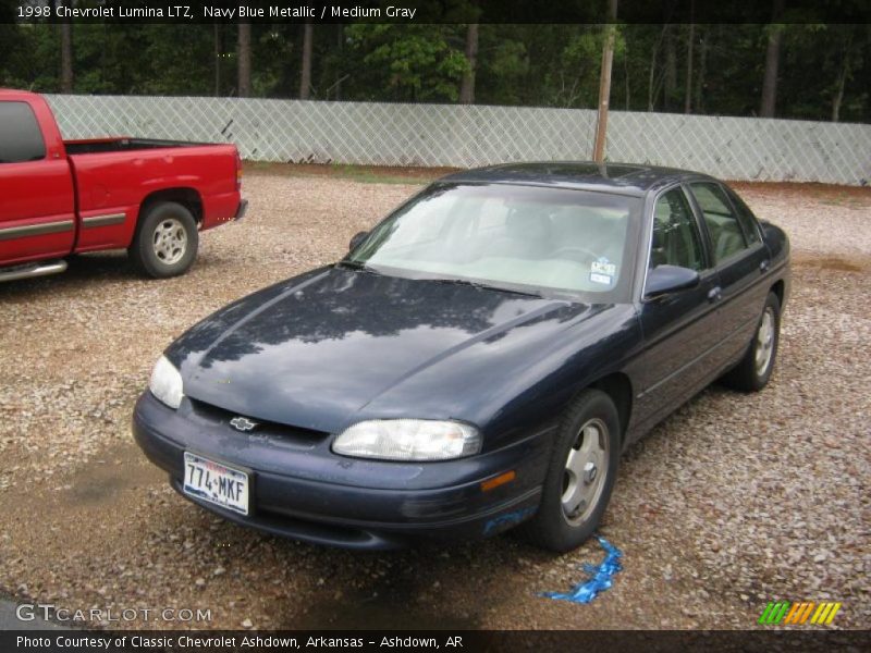 Navy Blue Metallic / Medium Gray 1998 Chevrolet Lumina LTZ