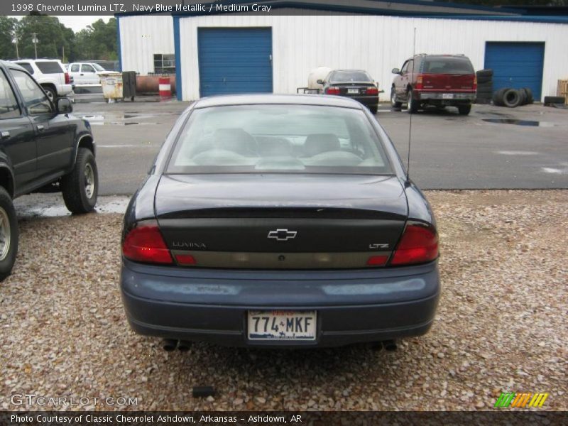 Navy Blue Metallic / Medium Gray 1998 Chevrolet Lumina LTZ