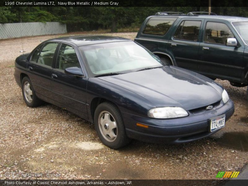 Navy Blue Metallic / Medium Gray 1998 Chevrolet Lumina LTZ