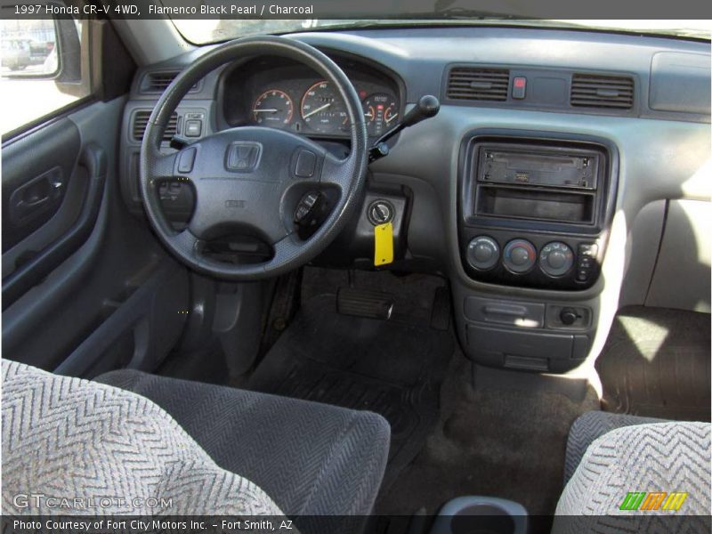 Flamenco Black Pearl / Charcoal 1997 Honda CR-V 4WD