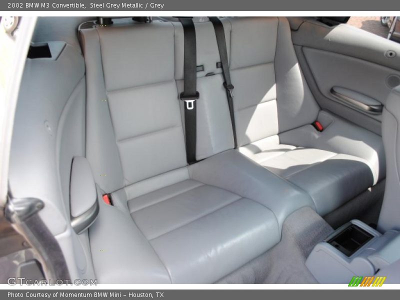 Steel Grey Metallic / Grey 2002 BMW M3 Convertible