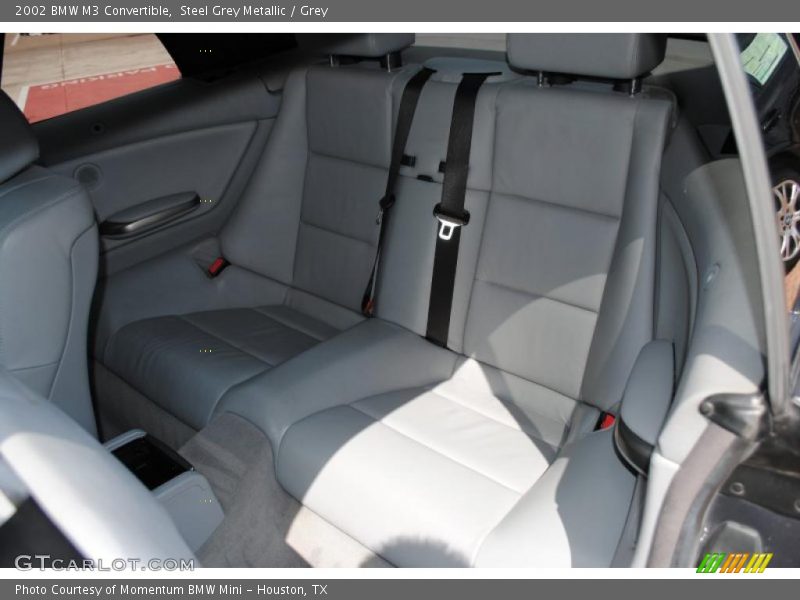 Steel Grey Metallic / Grey 2002 BMW M3 Convertible