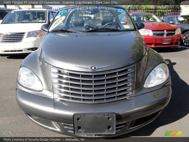 Graphite Gray Metallic / Dark Slate Gray 2005 Chrysler PT Cruiser GT Convertible