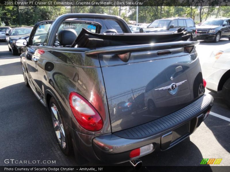 Graphite Gray Metallic / Dark Slate Gray 2005 Chrysler PT Cruiser GT Convertible