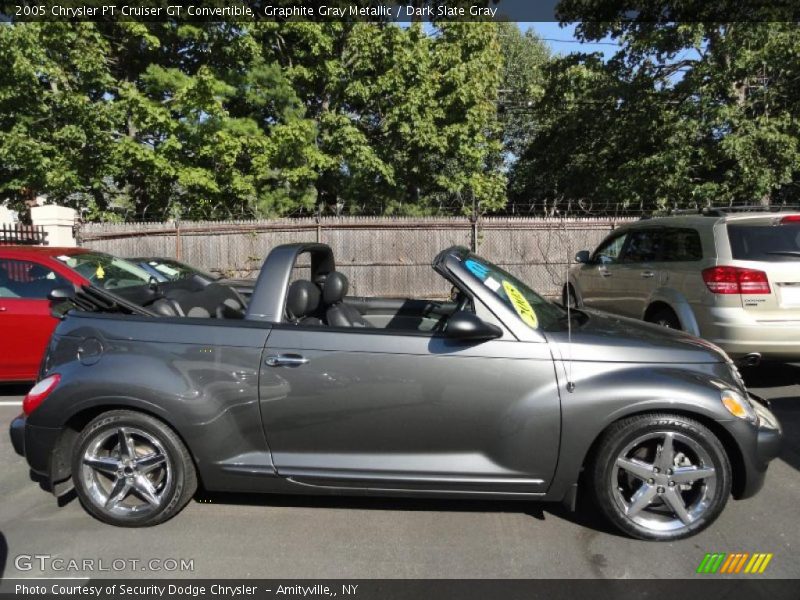 Graphite Gray Metallic / Dark Slate Gray 2005 Chrysler PT Cruiser GT Convertible
