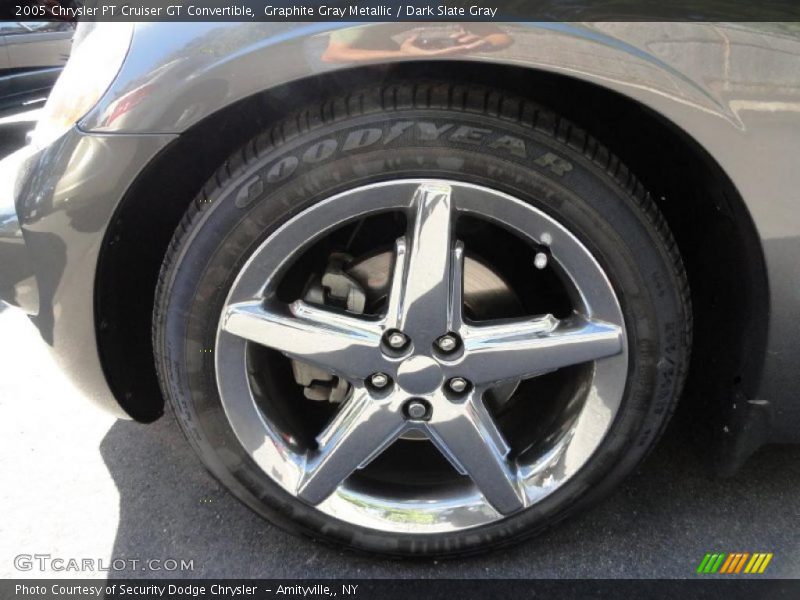 Graphite Gray Metallic / Dark Slate Gray 2005 Chrysler PT Cruiser GT Convertible
