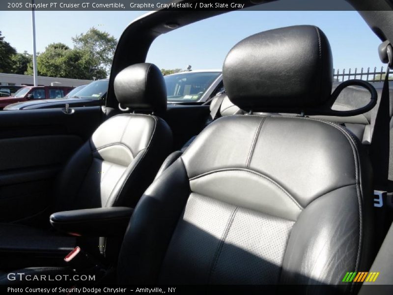 Graphite Gray Metallic / Dark Slate Gray 2005 Chrysler PT Cruiser GT Convertible