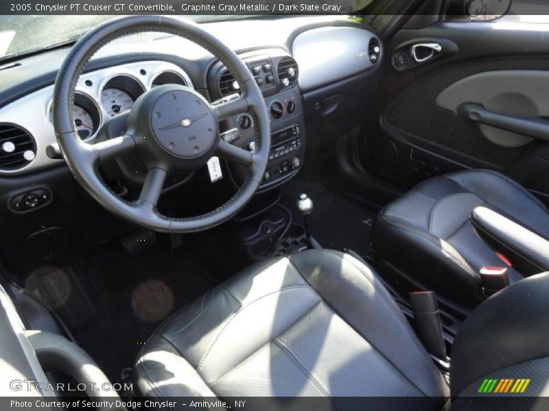Graphite Gray Metallic / Dark Slate Gray 2005 Chrysler PT Cruiser GT Convertible