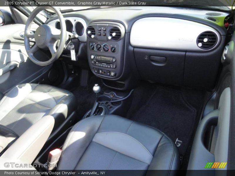 Graphite Gray Metallic / Dark Slate Gray 2005 Chrysler PT Cruiser GT Convertible