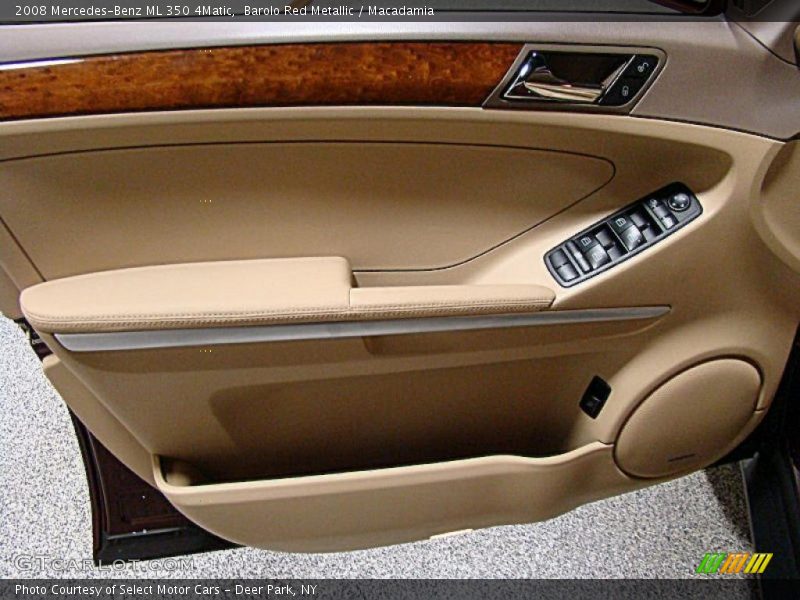 Barolo Red Metallic / Macadamia 2008 Mercedes-Benz ML 350 4Matic