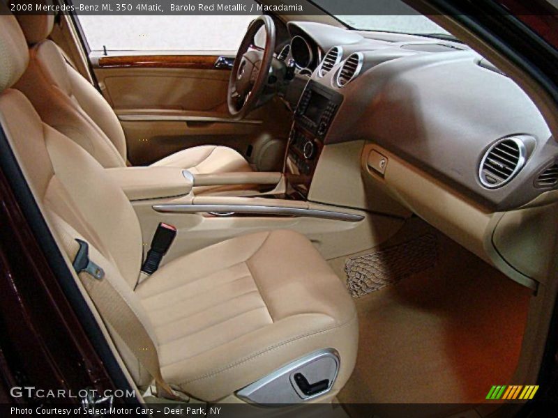 Barolo Red Metallic / Macadamia 2008 Mercedes-Benz ML 350 4Matic