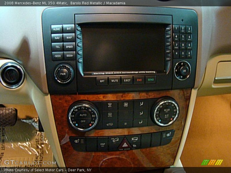 Barolo Red Metallic / Macadamia 2008 Mercedes-Benz ML 350 4Matic