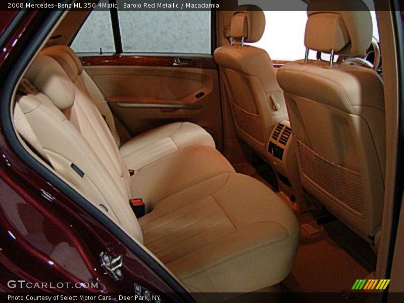 Barolo Red Metallic / Macadamia 2008 Mercedes-Benz ML 350 4Matic
