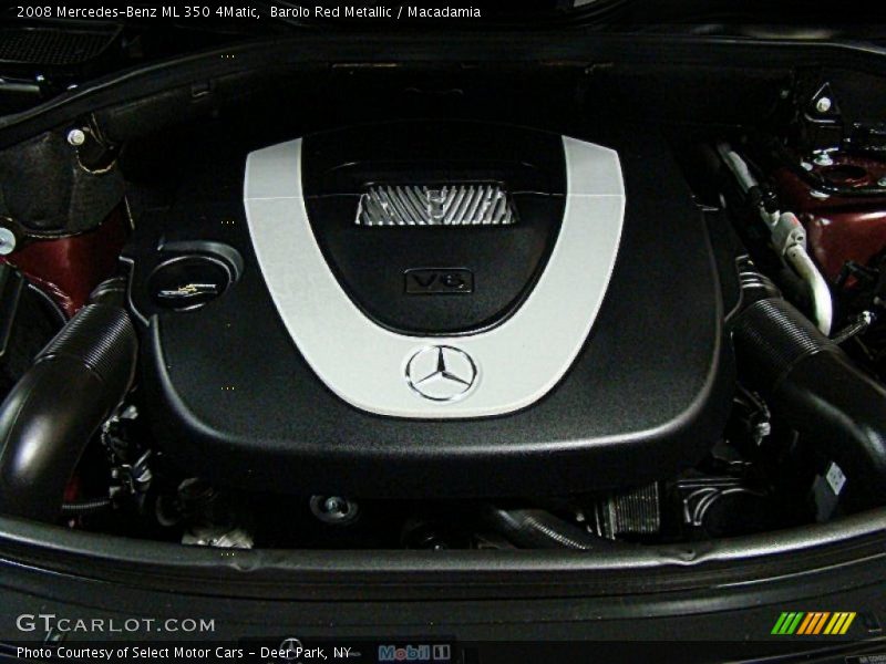 Barolo Red Metallic / Macadamia 2008 Mercedes-Benz ML 350 4Matic