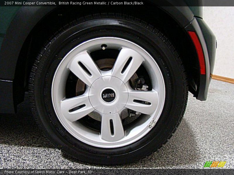 British Racing Green Metallic / Carbon Black/Black 2007 Mini Cooper Convertible