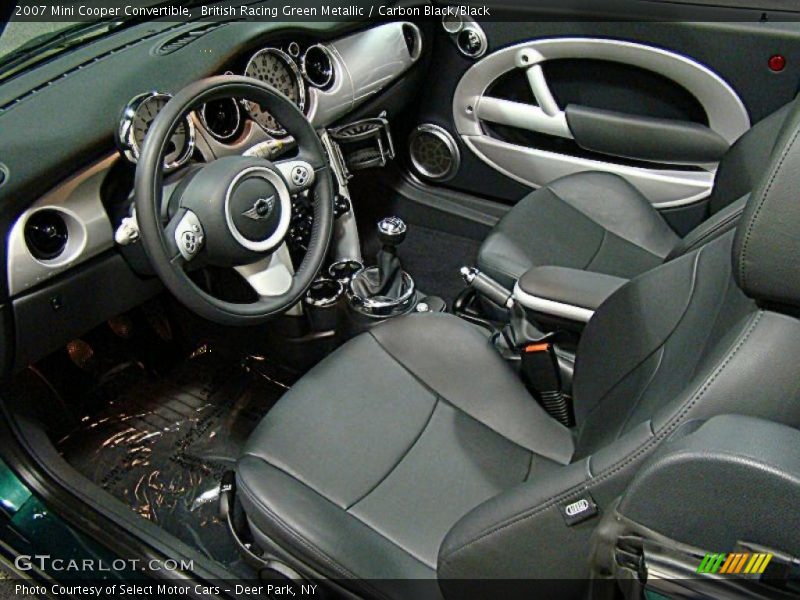 British Racing Green Metallic / Carbon Black/Black 2007 Mini Cooper Convertible