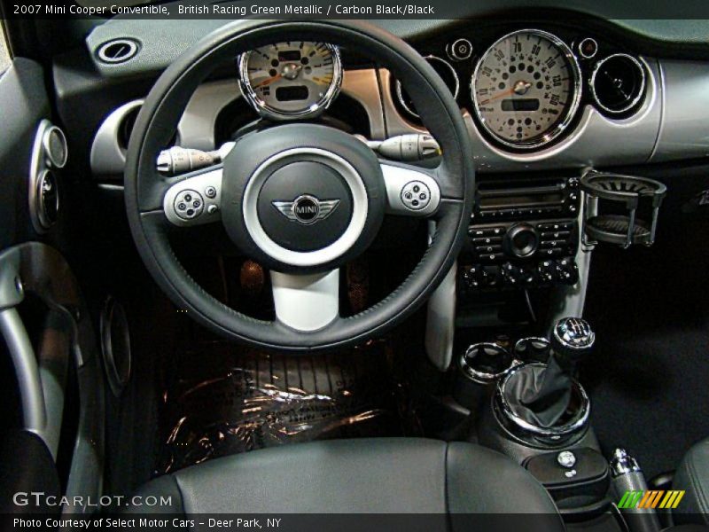 British Racing Green Metallic / Carbon Black/Black 2007 Mini Cooper Convertible