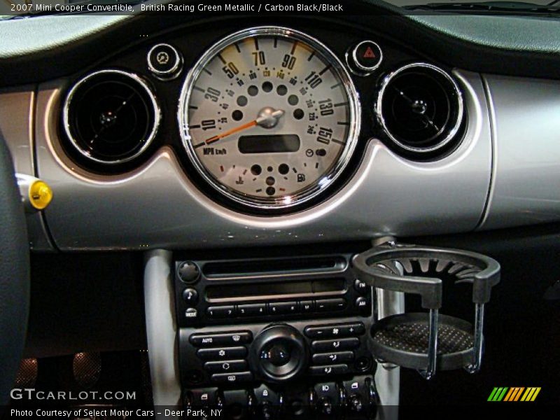 British Racing Green Metallic / Carbon Black/Black 2007 Mini Cooper Convertible