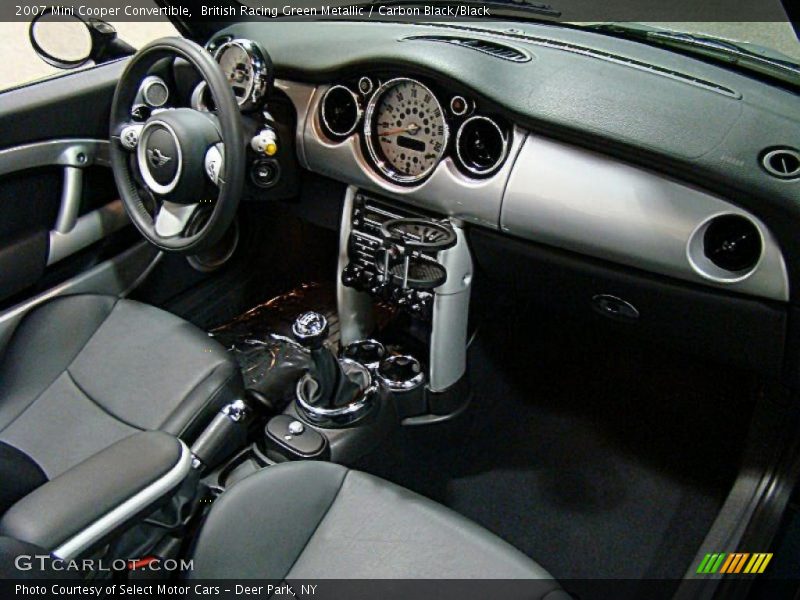 British Racing Green Metallic / Carbon Black/Black 2007 Mini Cooper Convertible