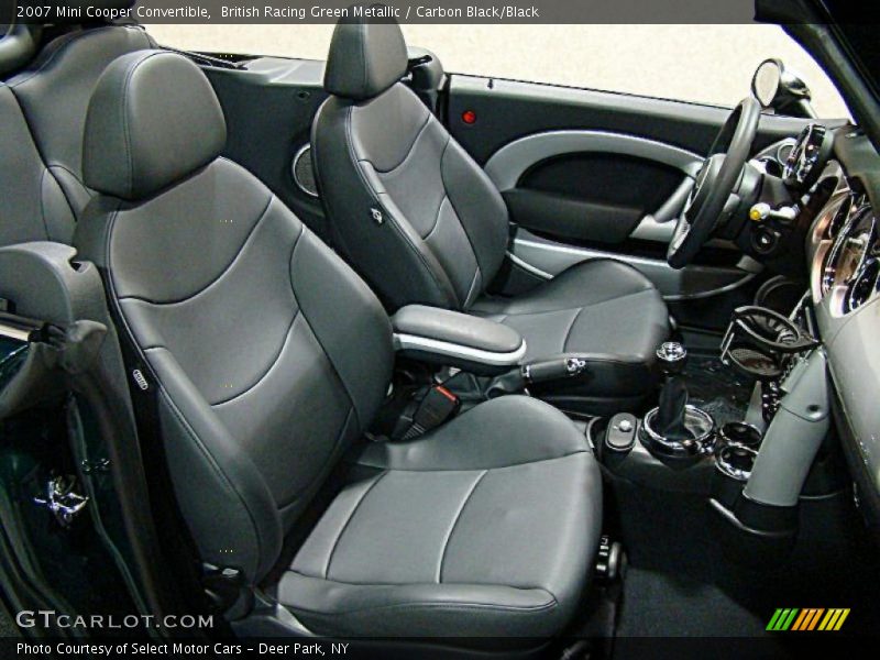 British Racing Green Metallic / Carbon Black/Black 2007 Mini Cooper Convertible