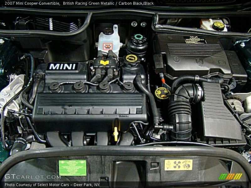 British Racing Green Metallic / Carbon Black/Black 2007 Mini Cooper Convertible