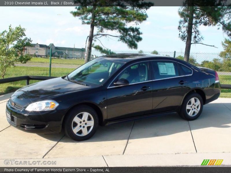Black / Ebony 2010 Chevrolet Impala LS