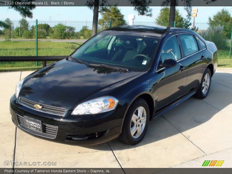 Black / Ebony 2010 Chevrolet Impala LS