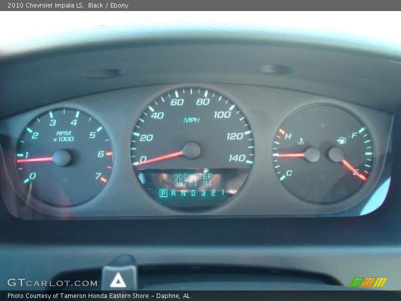 Black / Ebony 2010 Chevrolet Impala LS