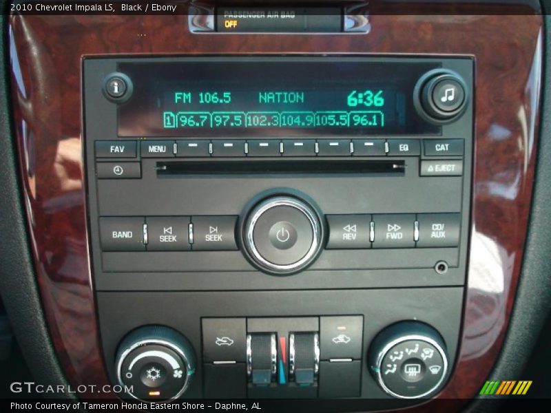 Black / Ebony 2010 Chevrolet Impala LS