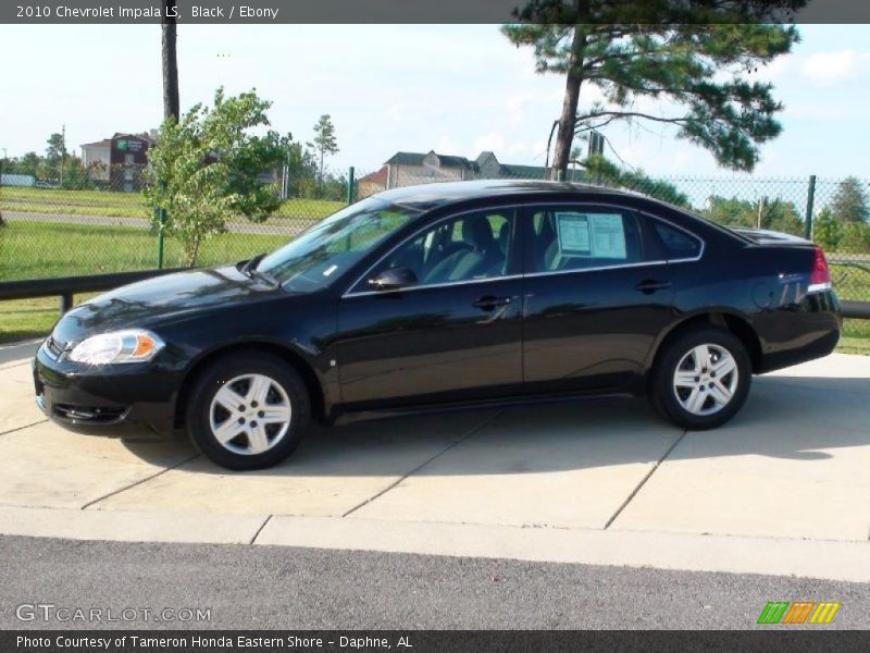 Black / Ebony 2010 Chevrolet Impala LS