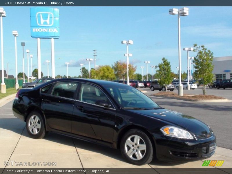 Black / Ebony 2010 Chevrolet Impala LS