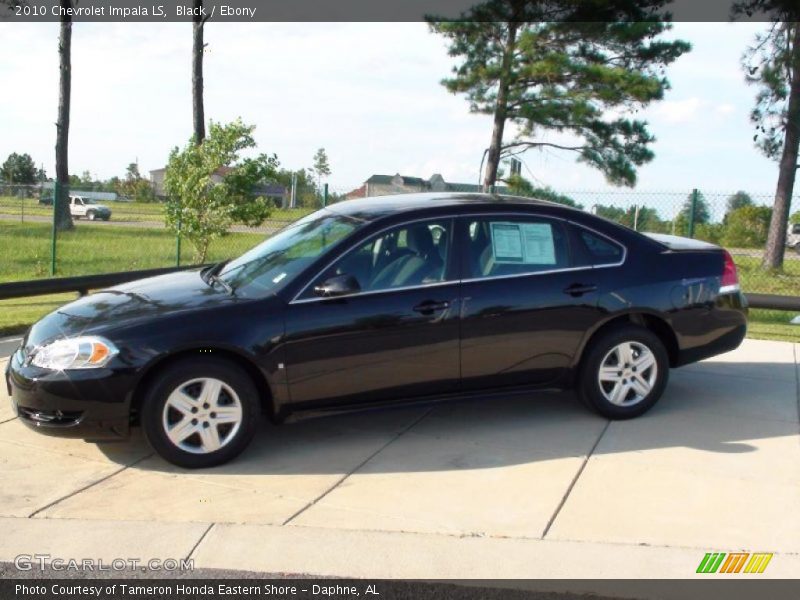 Black / Ebony 2010 Chevrolet Impala LS