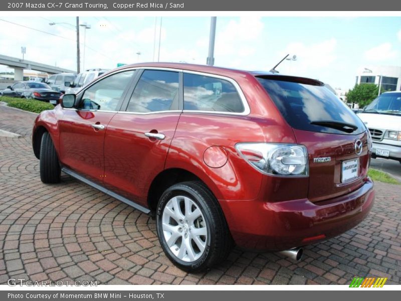 Copper Red Mica / Sand 2007 Mazda CX-7 Grand Touring