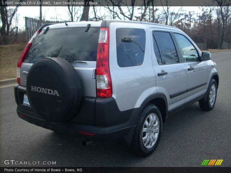 Satin Silver Metallic / Black 2005 Honda CR-V EX 4WD