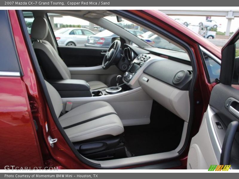 Copper Red Mica / Sand 2007 Mazda CX-7 Grand Touring