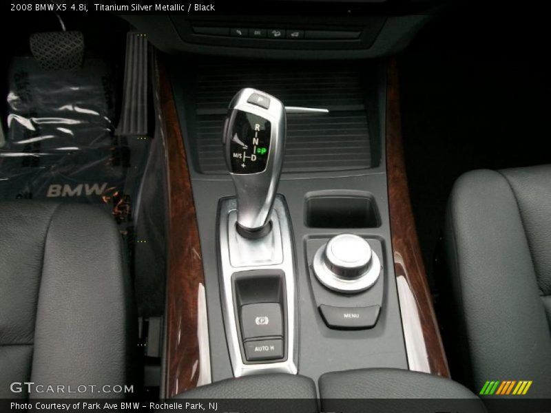 Titanium Silver Metallic / Black 2008 BMW X5 4.8i