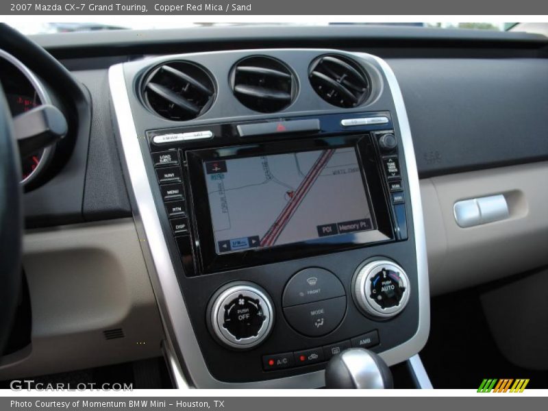 Copper Red Mica / Sand 2007 Mazda CX-7 Grand Touring